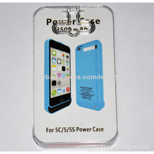 2,700mAh Power Bank Case for iPhone 5C/5/5S, in Different Colors